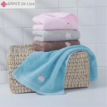 Jieliya 7513 Мягкое впитывающее полотенце для лица для всех возрастов 50*25cm