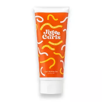 Jigee Curls Curl Styling Gel 200 г Вьющиеся волосы Вьющиеся волосы Температив Пермь Сделано в Японии