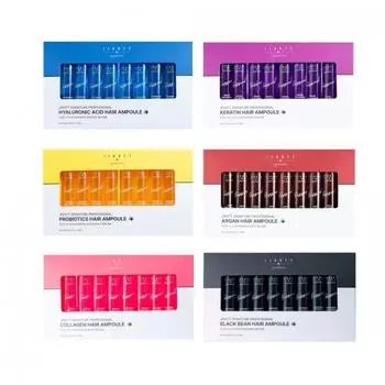 JIGOTT Signature Professional Hair Ampoule - 1 упаковка (13 мл х 10 шт.), Корейская косметика, Kbeauty, пробник # Hyaluronic Acid