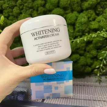 Jigott ОТБЕЛИВАЮЩИЙ АКТИВИРОВАННЫЙ КРЕМ, Антивозрастной, Kbeauty, Корейская косметика, образец