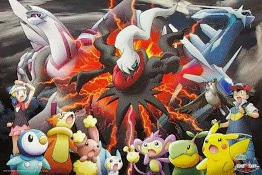 Пазл Pokemon Battle Beyond Time and Space 500 больших частей (500-L91)