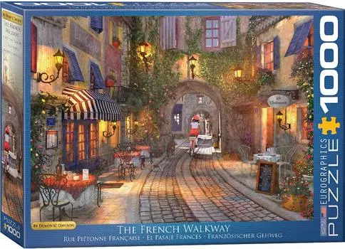 Jigsaw Puzzle 1000 Piece Eurographics French Sidewalk 6000-0961