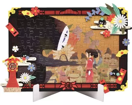 Jigsaw Puzzle Art Decoration Jigsaw Spirited Away Shall I Spend Money 108 Pieces (108-DP05)