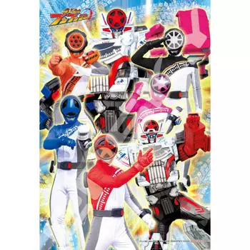 Jigsaw Puzzle Bakujo Sentai Bunbunja Bakuage Hero 108 Large Piece (108-L798)