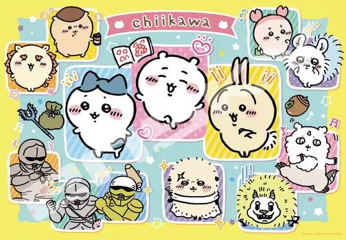 Пазл Чикава Чикава и друзья 1000 деталей (1000Т-377) белый