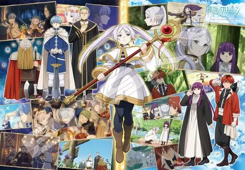 Jigsaw Puzzle Funeral Freeren Travel Memories 1000 Pieces (1000T-399)