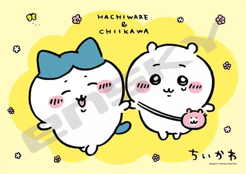 Jigsaw Puzzle Kids Jigsaw Chikawa Nakayoshi Koyoshi 56 Large Pieces (56-L03)