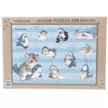 Jigsaw puzzle mofusand shark 208 pieces (208-093)