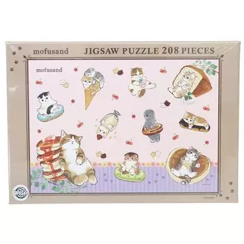 Jigsaw puzzle mofusand sweets 208 pieces (208-094)