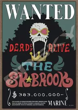 Jigsaw Puzzle One Piece Musician Brook 208 pieces 208-142 “Soul King” (208-142)