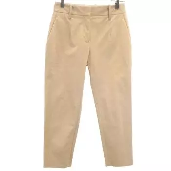 JIL SANDER made in Italy Cotton pants 32 beige Women Used