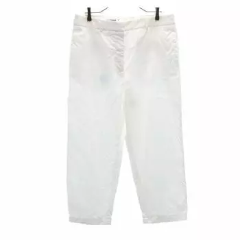 JIL SANDER сделано в Италии Длинные брюки 42 белый Женский Б/у