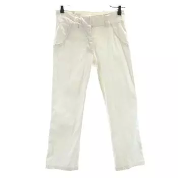JIL SANDER сделано в Италии Стрейчевые брюки 32 Белый Женский Б/у