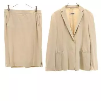 JIL SANDER Skirt suit Setup 38 beige Women Used
