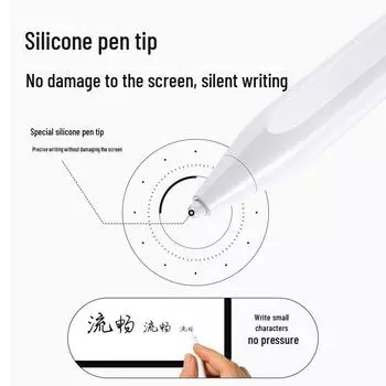 Jiletang Белый силиконовый емкостный стилус для планшетов и мобильных сенсорных экранов