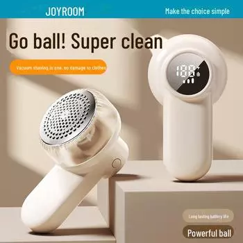 Jiletang Rechargeable Fabric Shaver with Digital Display including 2 blades серый