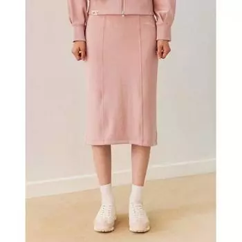 Jill Stewart SportS Jill SportS Женская розовая мягкая на ощупь юбка миди jfSk2d641p2 Pink/065