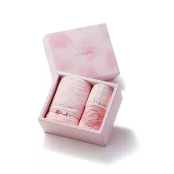 JILL STUART Elegance Fleur Towel Gift Pink Wash Towel Face Towel 21cm x 18cm 58-3189150 Approx.