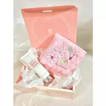 JILL STUART Handkerchief & Hand Cream Gift Set