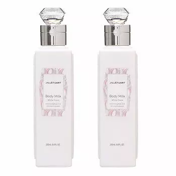 JILL STUART Молочко для тела 250 мл. Белый цветочный набор из 2 шт. [Набор]
