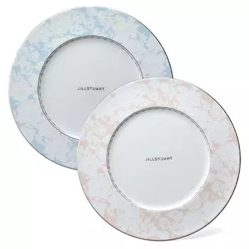 JILL STUART Набор тарелок 21 см 2 узора Стильный милый свадебный подарок подарочная коробка 97129-23113