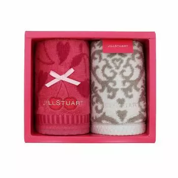 Jill Stuart Towel Museum JILLSTUART Towel Gift Set Pink White Face Towel 58-3159200