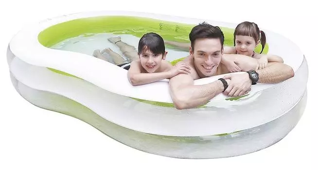 JILONG Giant Figure 8 Pool 240cm x 140cm x 47cm белый