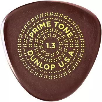 Jim Dunlop 515P130 Primetone Semi-Round Smooth 1.3 (Pack of 3)