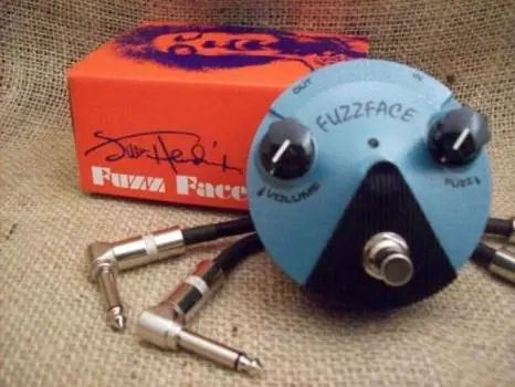 Jim Dunlop Fuzz Face Mini Hendrix Jim Dunlop Jimi Hendrix Fuzz Face гитарный эффектор FFM-3 [Предмет]