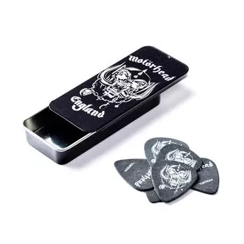 JIM DUNLOP Jim Dunlop Motorhead 0.88 Pick & Case Set Motorhead Warpig Pick Tin
