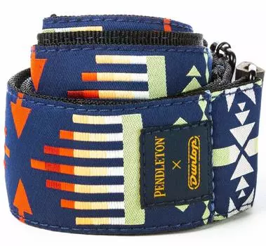 Jim Dunlop Jim Dunlop PWM09 Pendleton x Dunlop Arrow Revival Jacquard Strap Guitar Strap Blue