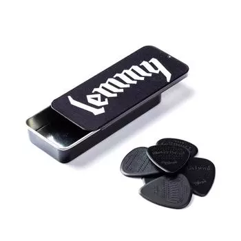 Jim Dunlop Motorhead 1.14 Pick & Case Set Motorhead Lemmy Pick Tin
