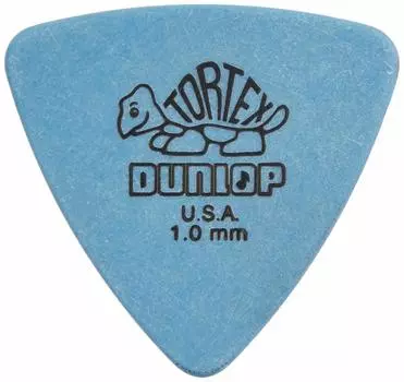 JIM DUNLOP Pick TORTEX TRY Players Pack 12 шт. Totex Triangle 1.00 светло-синий