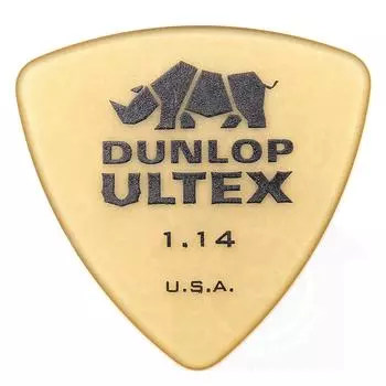 Jim Dunlop Ultex Triangle Pick Set из 24 1,14 мм Ultex Triangle Pick и Musent Custom Players Pick 426B114-ULT-24P