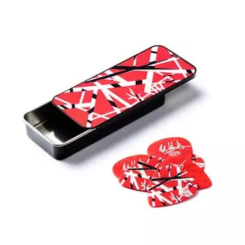 Jim Dunlop Van Halen Pick & Case Set, EVH Frankenstein Pick Tin