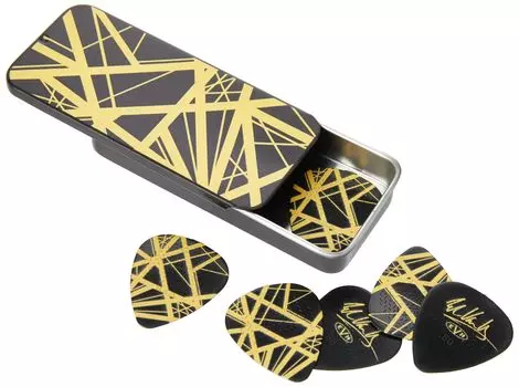 Jim Dunlop Van Halen Pick & Case Set EVH VH II Pick Tin