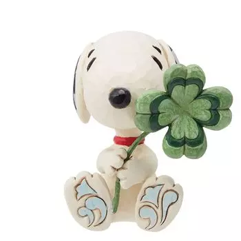 JIM SHORE Snoopy Clover Mini 6014341