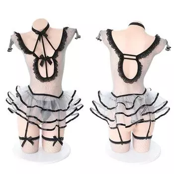 JIMIKO порно сексуальное женское белье обтягивающее принцесса перспектива эротическая униформа пара секс-фантазии играть косплей невесты секс-костюм нижнее белье One Size
