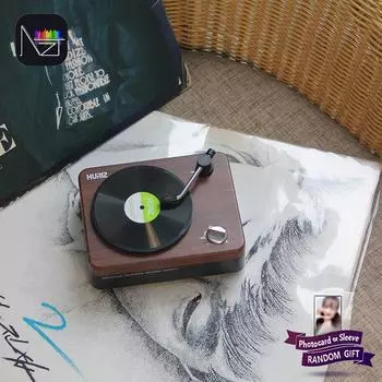 Jimin (БТС) - HURIZ HR-miniTurn [миниатюрная акустическая система с проигрывателем виниловых пластинок Bluetooth] 1PCS