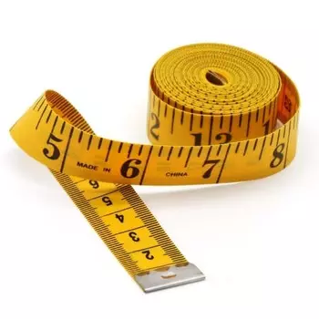 Jimjis Measure 3m Tape Measure Рулетка дюйм Сантиметр Швейная лента 300 см 120 дюймов Одежда Талия Мерная лента Портной Швейная лента Бюст В