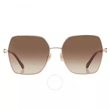 Jimmy Choo Brown Gradient Butterfly Ladies Sunglasses REYE S 0DDB HA 59