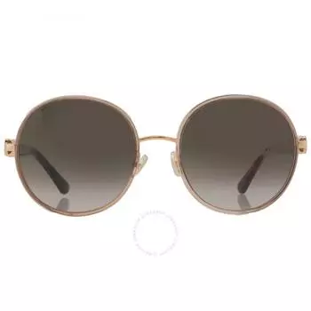 Jimmy Choo Brown Gradient Round Ladies Sunglasses PAM S 001Q HA 57