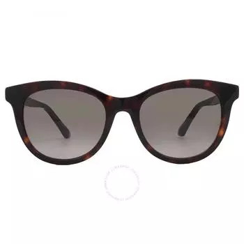 Jimmy Choo Grey Gradient Oval Ladies Sunglasses ANNABETH S 0086 HA 51