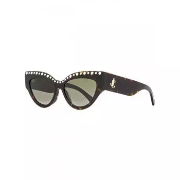 Jimmy Choo Women s Cat Eye Sunglasses Sonja/G/S 086HA Havana 55mm