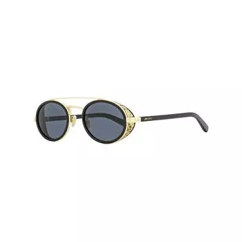 Jimmy Choo Женские овальные солнцезащитные очки Tonie S 2M2IR Черное золото 51 мм 2m2ir