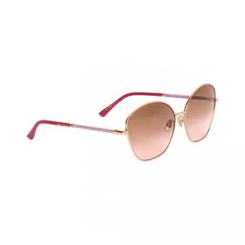 Jimmy Choo Женские солнцезащитные очки Marilia G SK 63мм золотистые