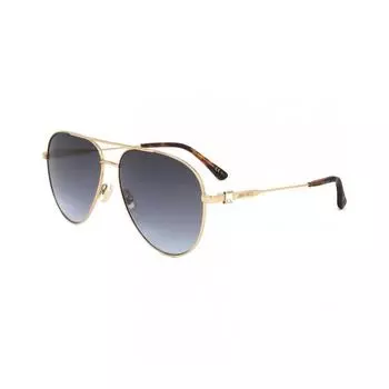 Jimmy Choo Женские солнцезащитные очки OLLY S 60мм золотистые