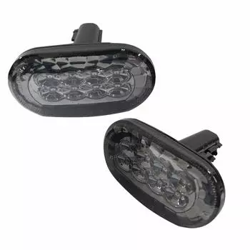 Jimny Jimny Sierra JB64W JB74W Овальный боковой габаритный светодиодный фонарь с дымчатой линзой Совместимый продукт le445-01 дым