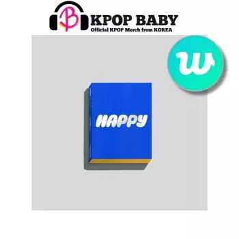 JIN (БТС) (Альбом Weverse вер.) [HAPPY] 1-й полноценный альбом (POB) NO POB