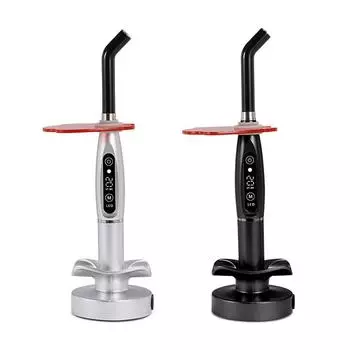 JIN GT Прямая связь с фабрики, стоматологическая беспроводная светодиодная полимеризационная лампа с металлической головкой, светодиодное беспроводное беспроводное стоматологическое оборудование Solidify Upgrade black